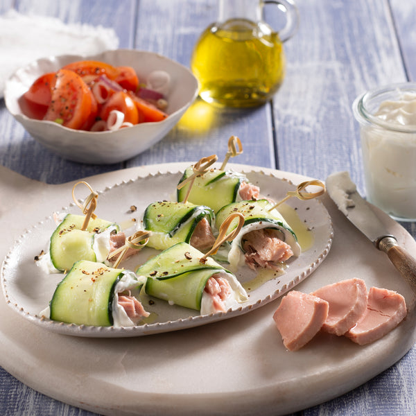 Tuna and Cucumber Rolls