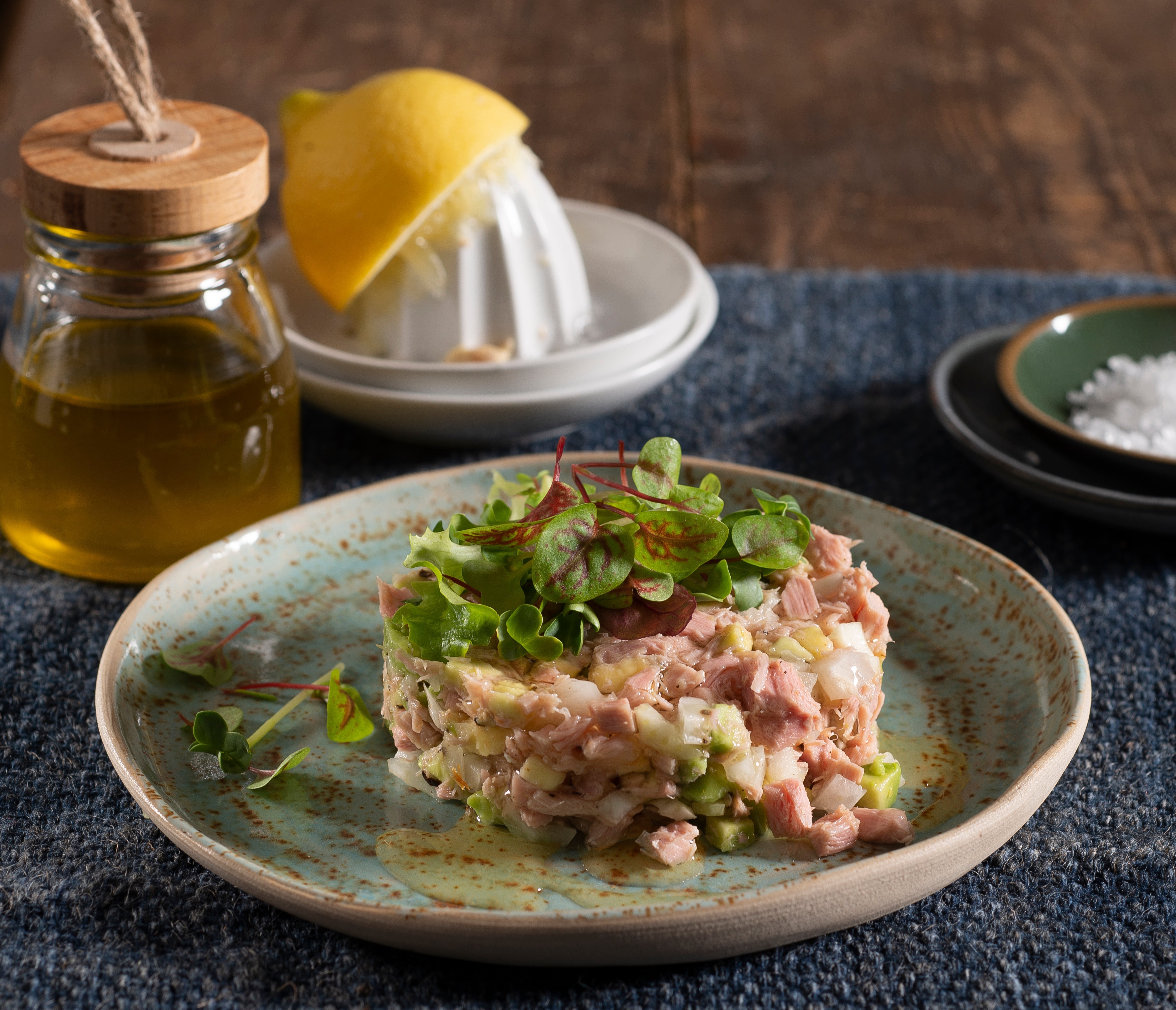 Tuna Tartare with Avocado and Fennel